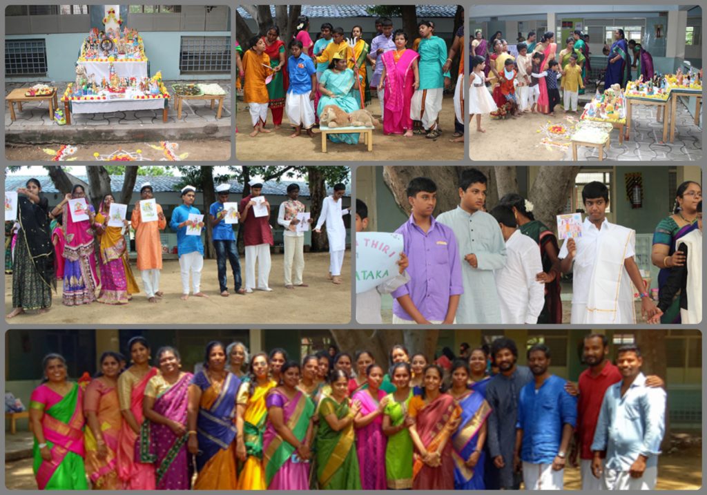 special child school in chennai celebrating navratri